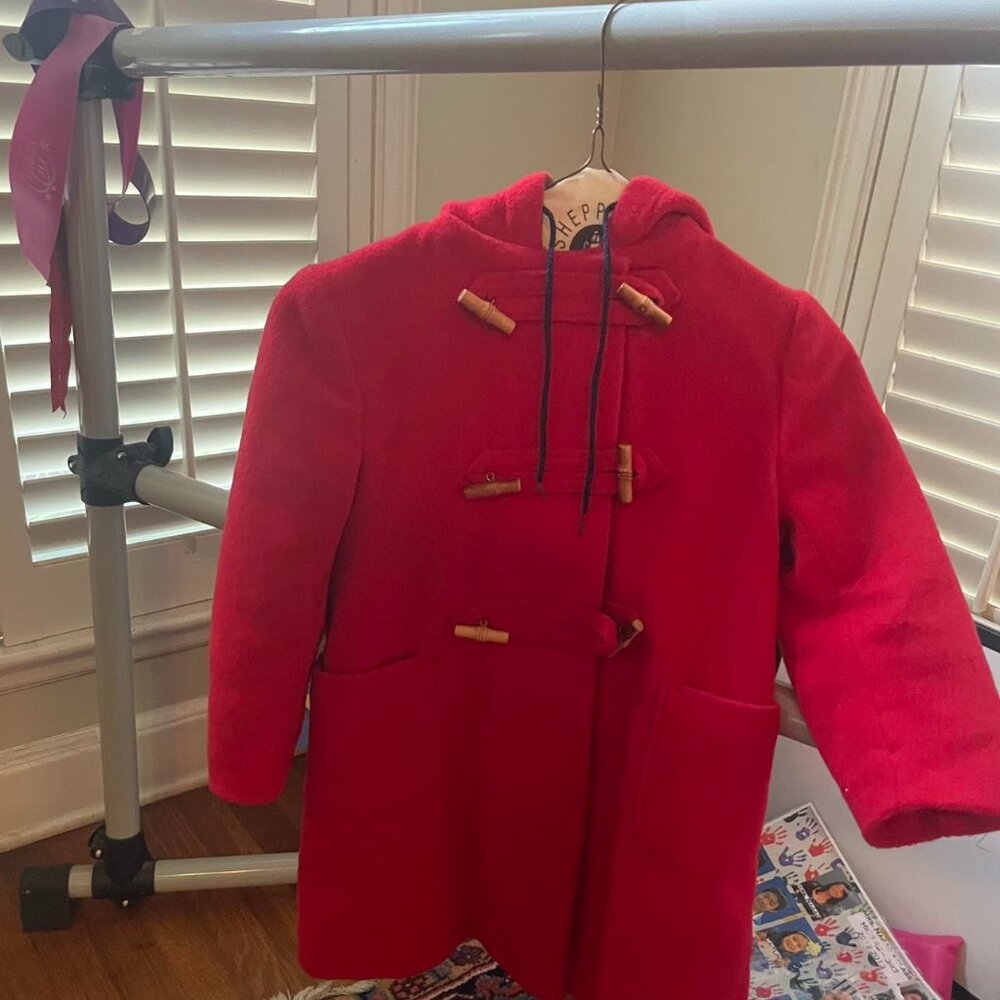 Children’s Red Style by Soman hooded winter coat